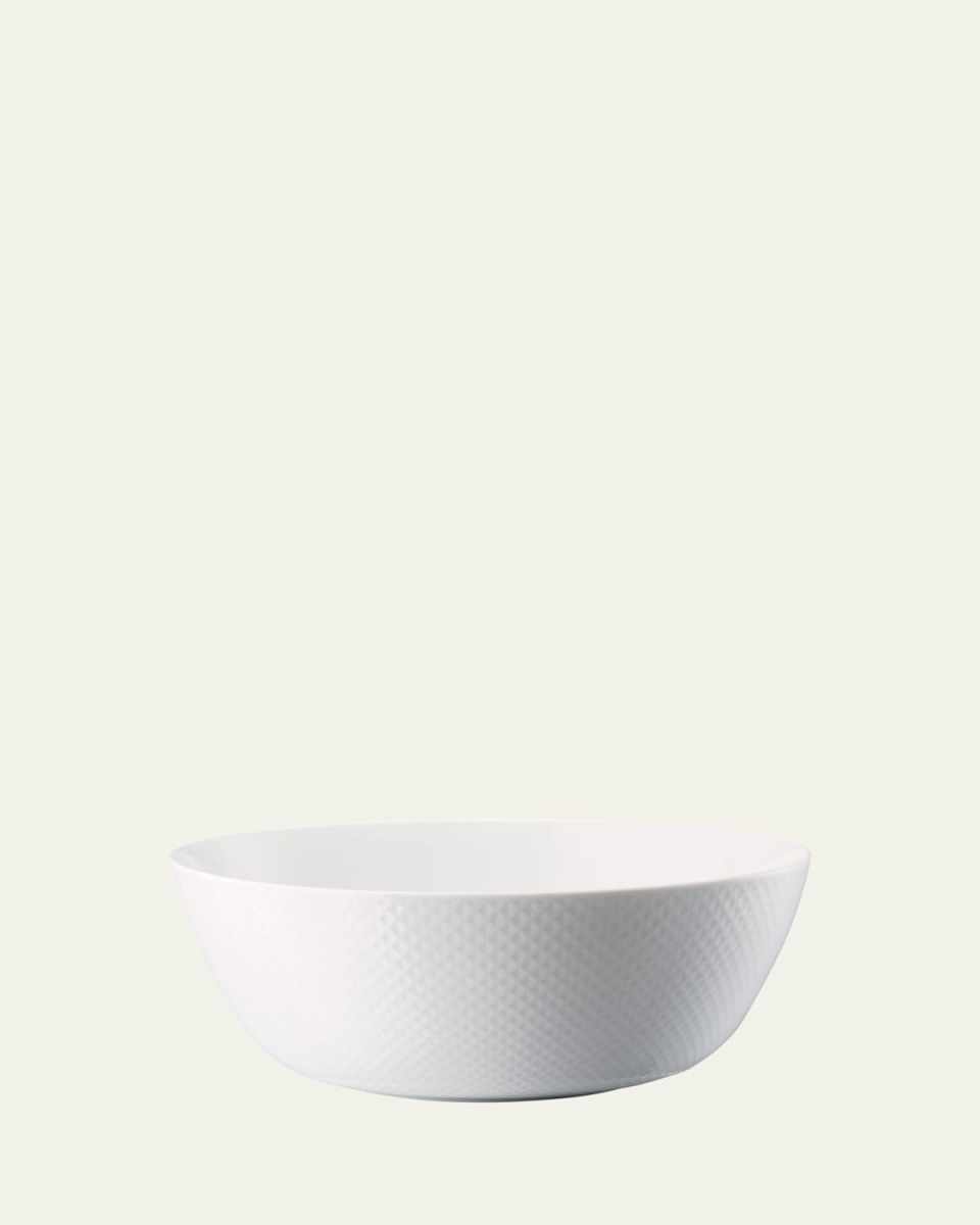 Junto White Serving Bowl